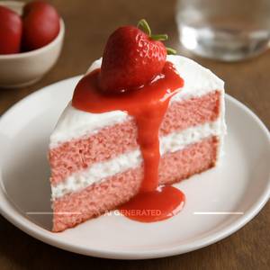 Strawberry Cake                                     