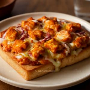 Paneer Peri Peri Bread