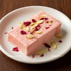 Gulab Badam Slice Kulfi