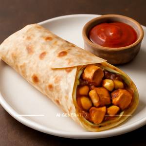 Paneer Corn Wrap
