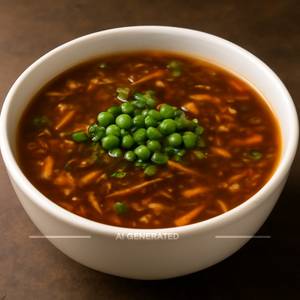 Veg hot and sour soup