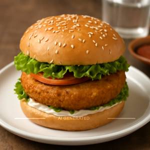 Crispy burger