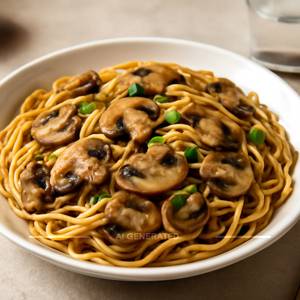 Mushroom Noodles