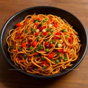 Chicken Hot Garlic Chow mein