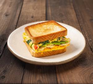 Omelette sandwich [single]