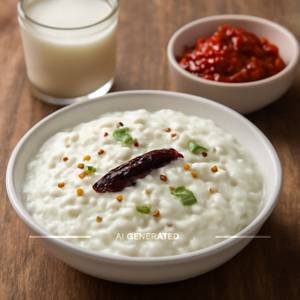 Special Curd Rice & with Pickle