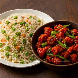 1 Veg Fried Rice + 1 Crispy Chilli Chicken