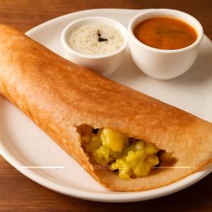 Coconut Masala Dosa