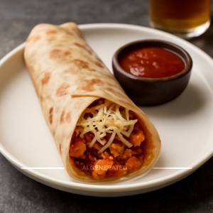 Cheese Schezwan Frankie
