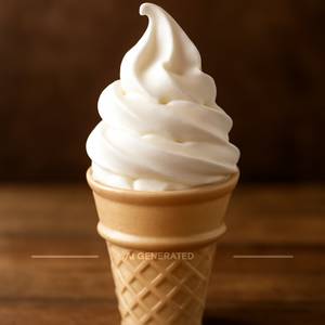 Fruit Cream With Vanilla Ice Cream