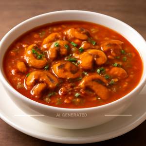 Mushroom chilli gravy