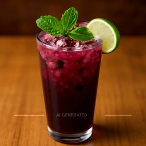 Black Currant Mojito