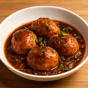 Egg manchurian