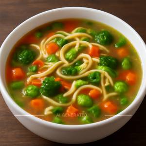 Veg  Noodles Soup