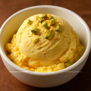 Kesar Pista Ice Cream