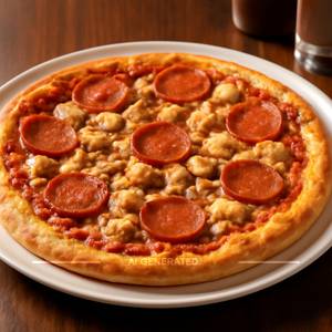 Chicken Salami Pizza