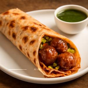 Veg Manchurian Roll