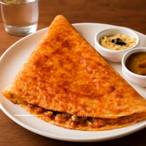 Butter schezwan dosa