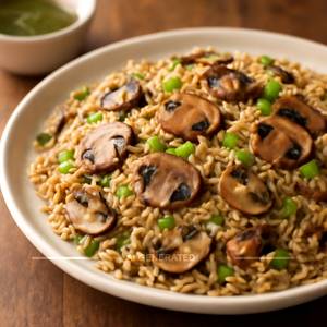 Mushroom Fried Rice