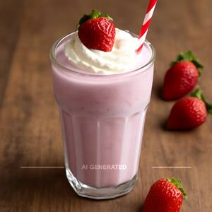 STRAWBERRY MILKSHAKE