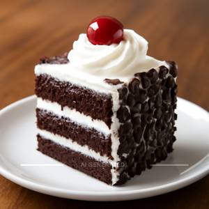 Black forest pastry