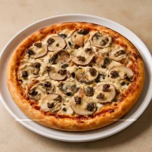 8" Mushroom Pizza