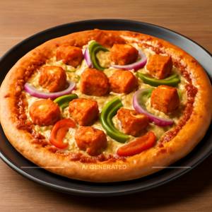 Indian Tandoori Paneer Pizza