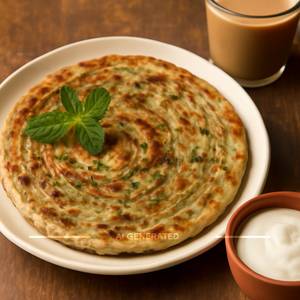 Pudina Paratha