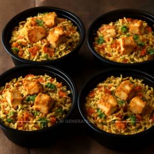 Veg Paneer Biryani (Pack Of 4)