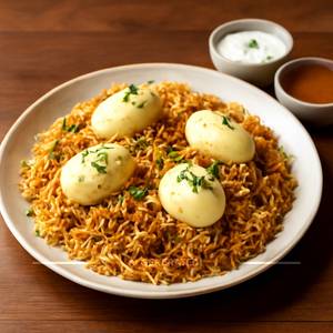 Egg Hyderabadi Biryani (Pack of 4)     