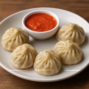 Chicken Momos (5pcs)