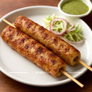 Chicken Garlic Kebab (Pack of 2)?                                          