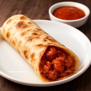 Schezwan Chicken Roll