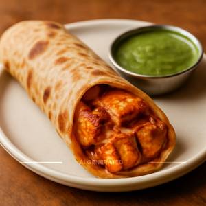 Paneer Makhmali Roll