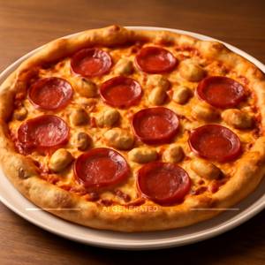 Chicken Pepperoni Pizza