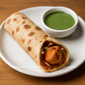 Single Tandoori Aloo Roll