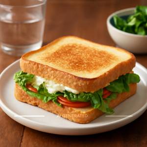 Grilled Cheese Salad Sandwich