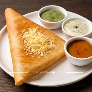 Cheese Plain Dosa
