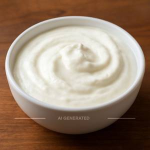Plain curd