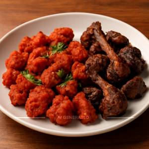 Chicken 65 + Bone Fry