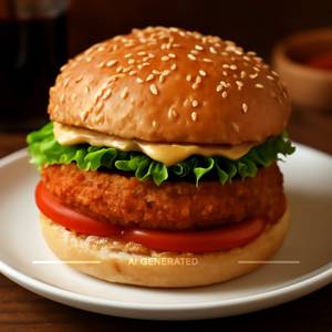 Veg Crunchy Burger