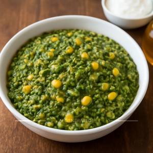 Corn Palak Khichdi