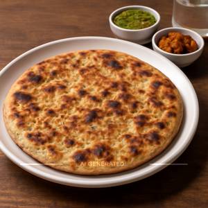 Aloo pyaz paratha tawa
