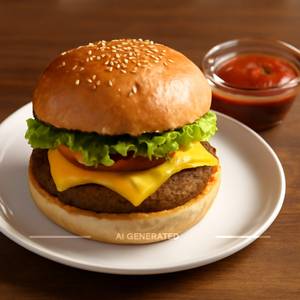 Veg Cheese Burger