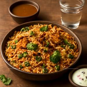Veg Hyderabadi Biriyani (Pack of 4)     