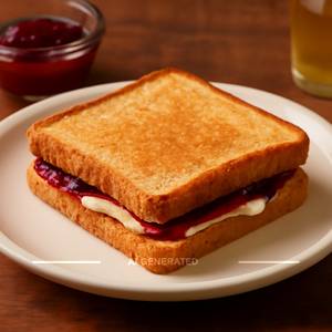 Jam And Cheese Sandwich 
