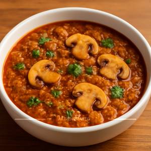 Mushroom Keema Masala