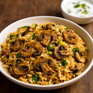 Mushroom Biryani