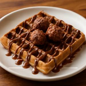 Ferrero Rocher Waffle