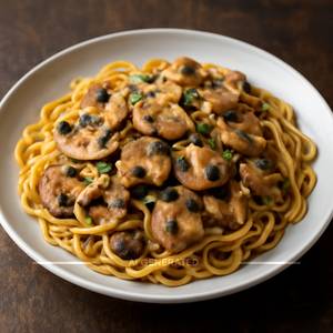 Mushroom Noodles